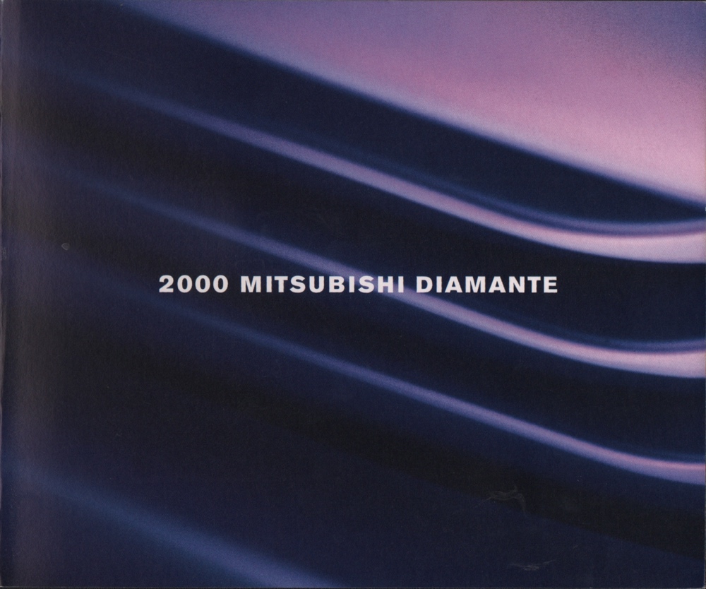 2000 Mitsubishi Diamante Brochure